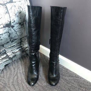 Nine West Tall Leather Boots